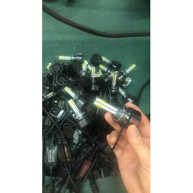 6 chips cob led headlamp kit. error free